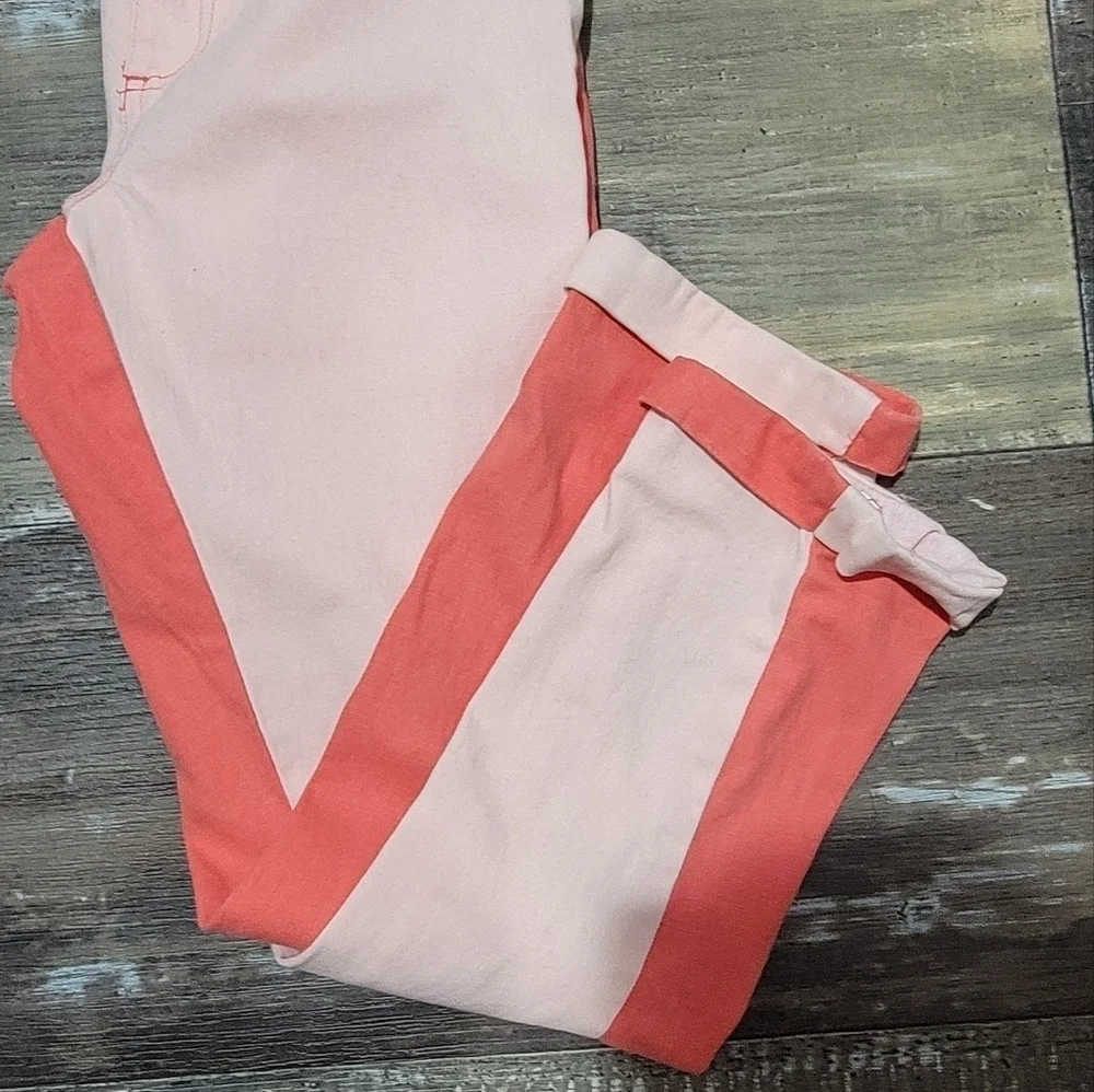 365 kids two tone cuffed jeans unicorn on pocket size: 10